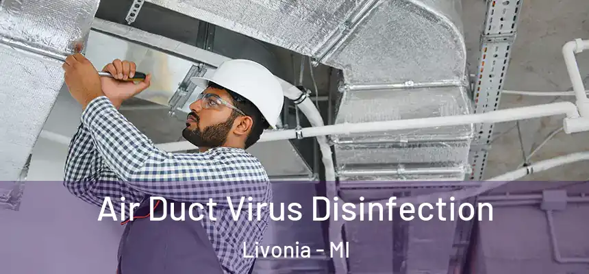 Air Duct Virus Disinfection Livonia - MI